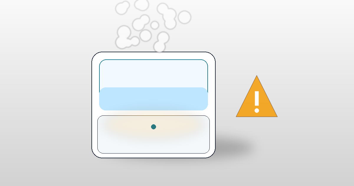 加湿器から焦げ臭い/ヒーター臭がする時の安全確認イメージ