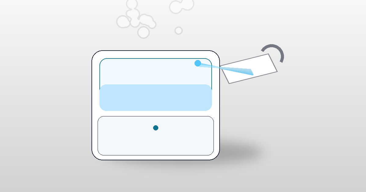 加湿器の正しい給水：8〜9分目・キャップ/パッキン確認・空気穴確保のイメージ