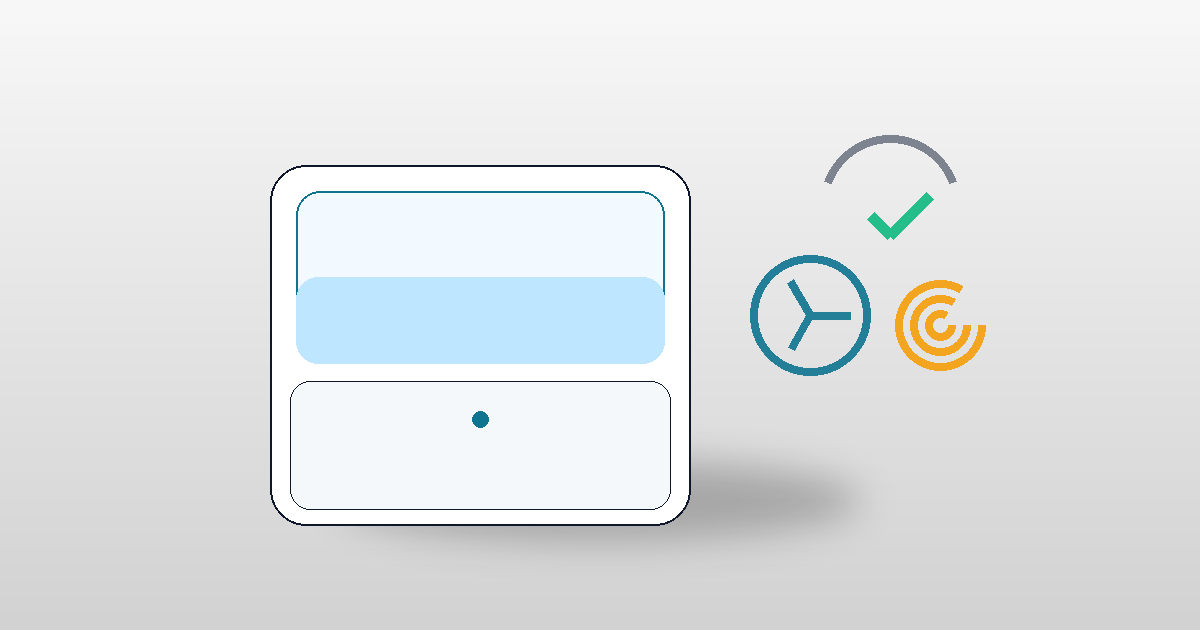 ハイブリッド式：ファン＋ヒーターとセンサー校正チェックのイメージ