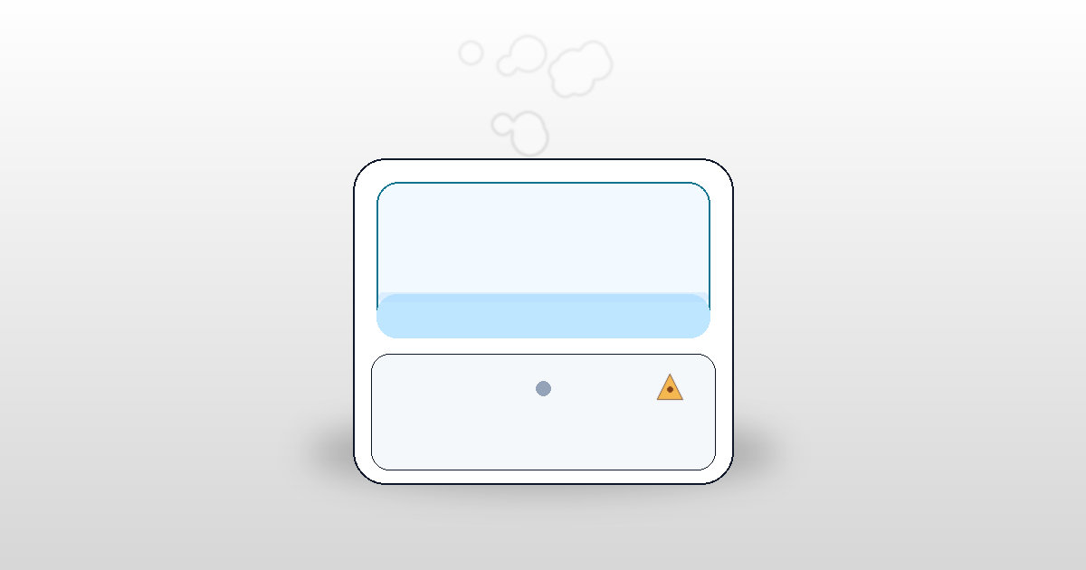 加湿器の蒸気が出ない：水位・タンク位置・詰まりを点検するイメージ